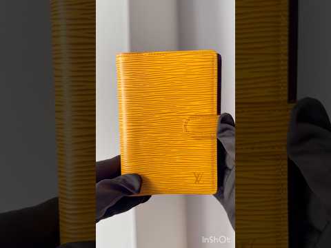 Louis Vuitton Agenda PM Yellow Epi Leather