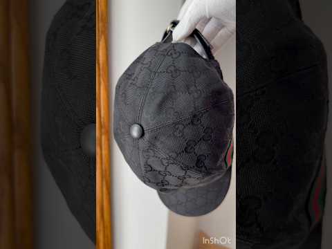 Gucci Sherry Line GG Canvas Size 59 Black Baseball Cap – Curated